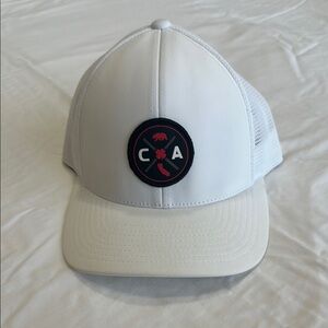 Black Clover white California snap back